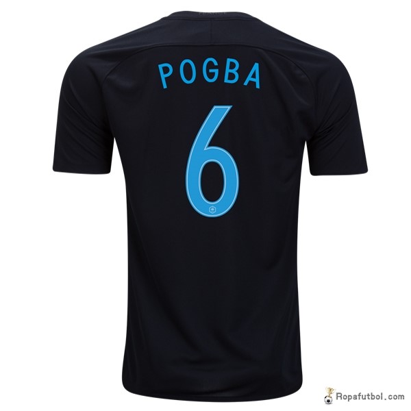 Camiseta Francia Replica Tercera Ropa Pogba 2017 Negro